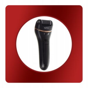 Pilnik Elektryczny do Stóp Pięt Frezarka Tarka 6 Rolek Zestaw Bezprzewodowy