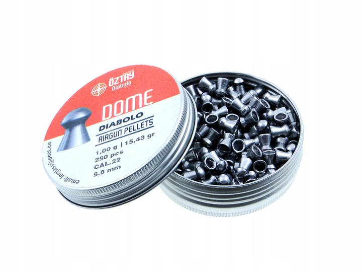 Śrut Diabolo OZTAY Magnum 5,5 mm 250 szt Ostry .22 - obrazek 4