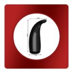 Dozownik Do Mydła Bezdotykowy Czarny Ruhhy