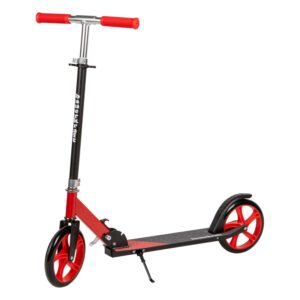 Duża składana hulajnoga 85,5 - 95,5 cm Bauerkraft czerwona