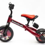 Multi rowerek trójkołowy biegowy Bauerkraft 3w1 czerwony