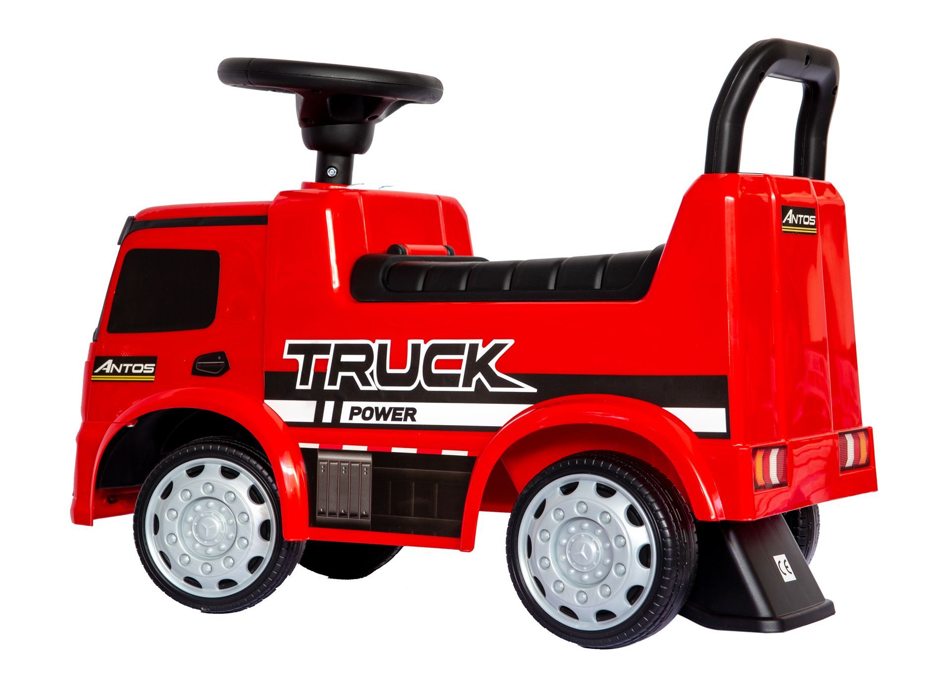 Mercedes - Benz Antos jeździk odpychacz TRUCK z funkcjami dźwiękowymi i świetlnymi - czerwony - obrazek 5