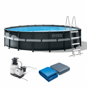 Basen ogrodowy stelażowy ULTRA XTR 549x132 cm z pompą filtrującą INTEX 26330 NP