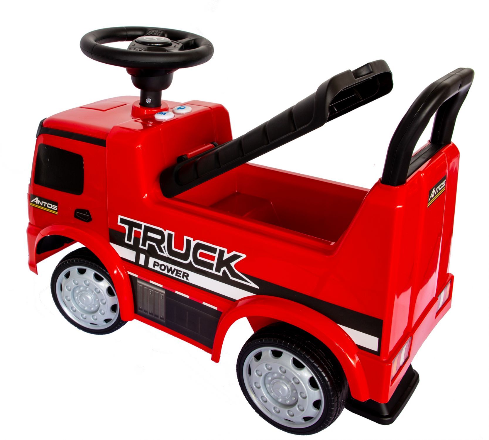 Mercedes - Benz Antos jeździk odpychacz TRUCK z funkcjami dźwiękowymi i świetlnymi - czerwony - obrazek 7