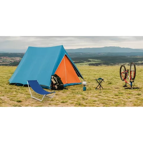 Składany leżak plażowy turystyczny, model 23563 - komfort na wakacjach - obrazek 11