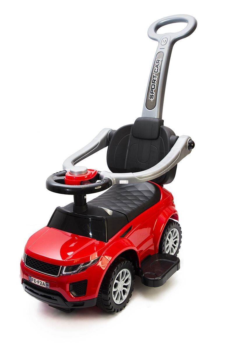 Jeździk odpychacz samochód 2w1 - czerwony - obrazek 2
