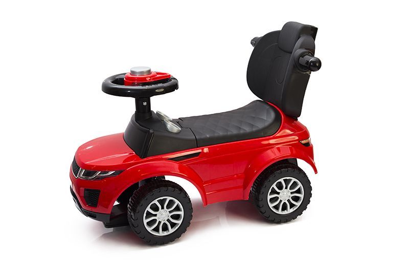 Jeździk odpychacz samochód 2w1 - czerwony - obrazek 3