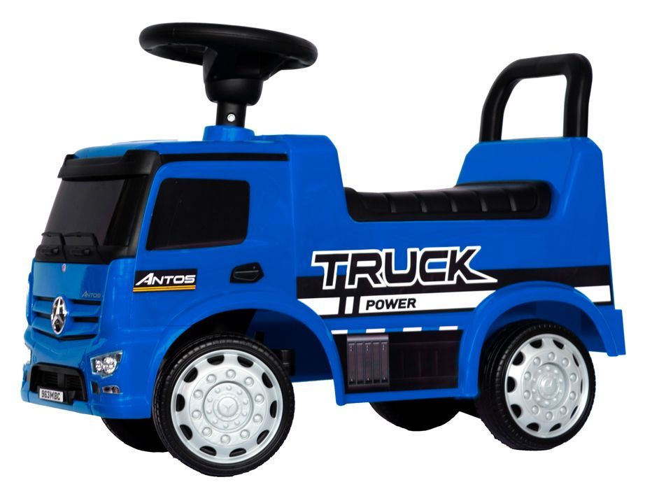 Mercedes - Benz Antos jeździk odpychacz TRUCK z funkcjami dźwiękowymi i świetlnymi - niebieski - obrazek 2