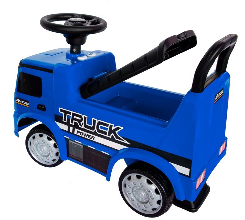 Mercedes - Benz Antos jeździk odpychacz TRUCK z funkcjami dźwiękowymi i świetlnymi - niebieski - obrazek 4