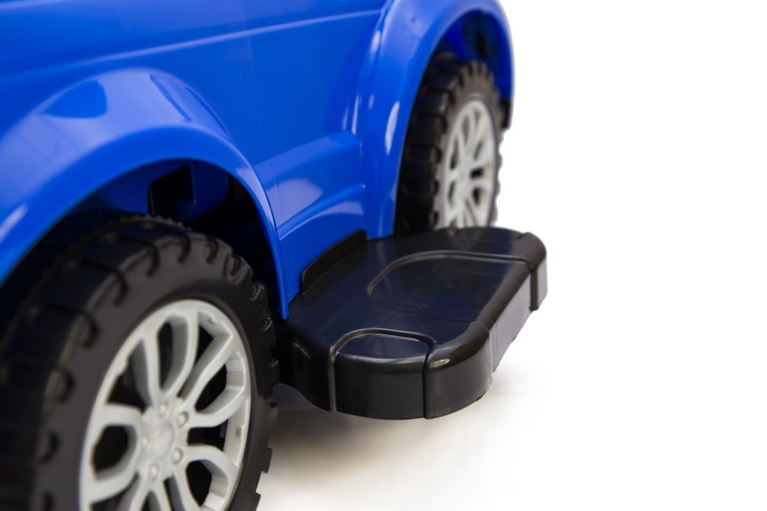 Jeździk odpychacz samochód 2w1 - niebieski - obrazek 3