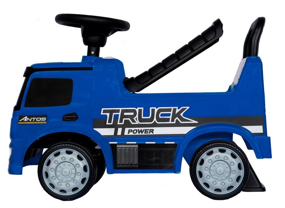 Mercedes - Benz Antos jeździk odpychacz TRUCK z funkcjami dźwiękowymi i świetlnymi - niebieski - obrazek 5