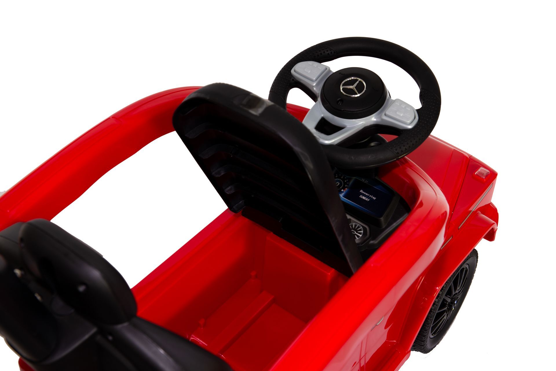 Mercedes - Benz G-Class G350d jeździk odpychacz z funkcjami dźwiękowymi i prowadnikiem - obrazek 8