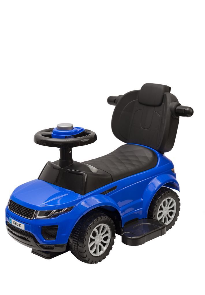 Jeździk odpychacz samochód 2w1 - niebieski - obrazek 5