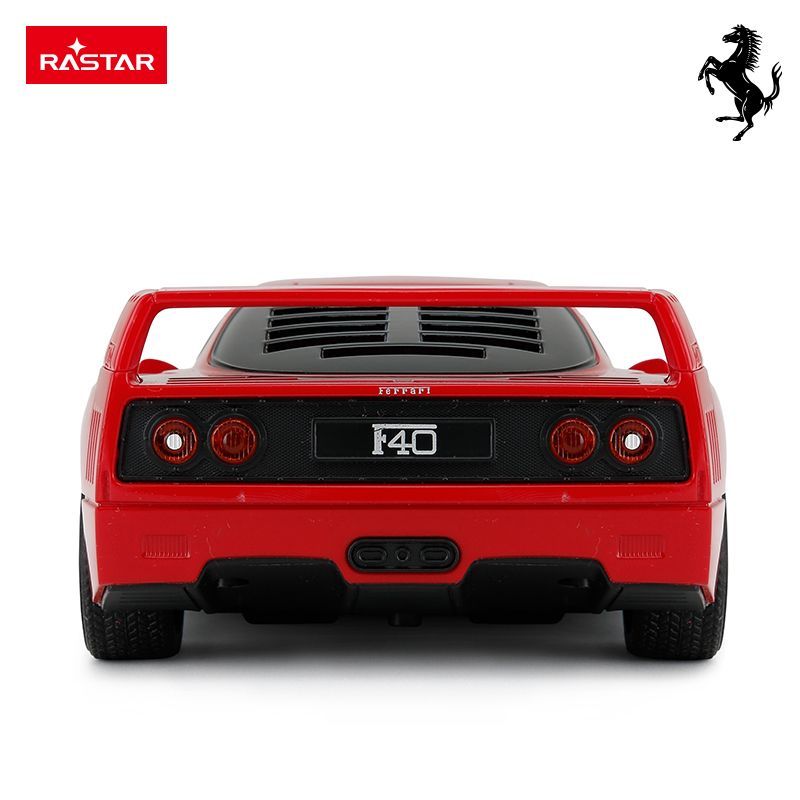 Ferrari F40 R/C skala 1:24 Rastar 78800 samochód sterowany czerwony - obrazek 10