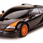 Bugatti Grand Sport R/C skala 1:24 Rastar 47000 samochód sterowany czarny