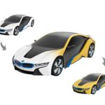BMW i8 UV R/C skala 1:24 Rastar 48400-4 samochód sterowany zmieniający kolor