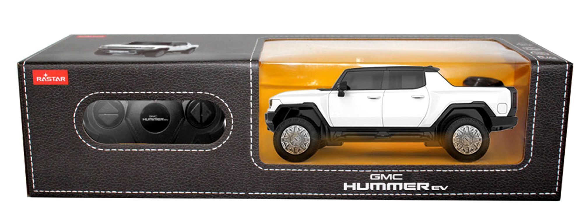 Hummer EV R/C skala 1:26 Rastar 93100 samochód sterowany biały - obrazek 2