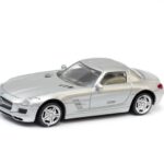 MERCEDES SLS 58100 Rastar 1:43 srebrny