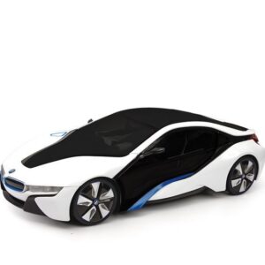 BMW I8 R/C skala1:24 Rastar 48400 samochód sterowany biały