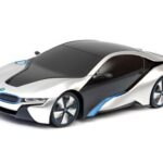 BMW I8 R/C skala 1:24  Rastar 48400 samochód sterowany srebrny
