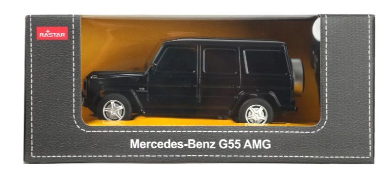 Mercedes-Benz G55 skala 1:24 Rastar 30500 samochód sterowany czarny - obrazek 2