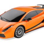 Lamborghini Superleggera skala 1:24 Rastar 26300 samochód sterowany pomarańczowy