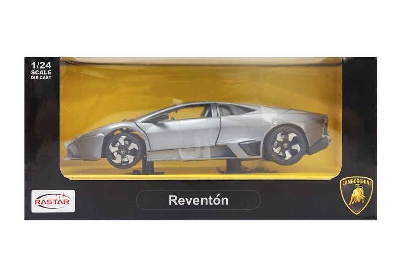 LAMBORGHINI REVENTON 34800 1:24 srebrny - obrazek 2