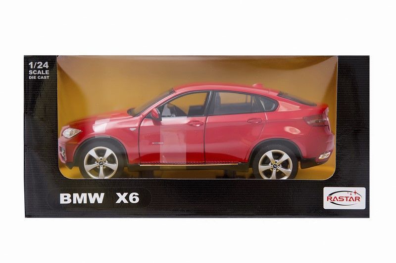 BMW X6 41500 1:24 czerwony - obrazek 2