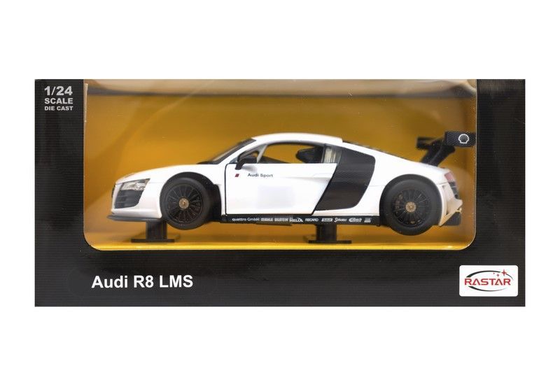 AUDI R8 LMS 56100 1:24 biały - obrazek 2
