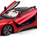 BMW I8 56500 Rastar 1:24 metal czerwony