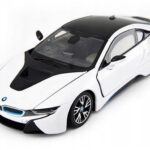 BMW I8 56500 Rastar 1:24 metal biały