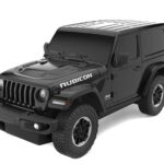 Jeep Wrangler JL skala 1:24 Rastar 79500 samochód sterowany czarny