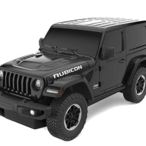 Jeep Wrangler JL skala 1:24 Rastar 79500 samochód sterowany czarny