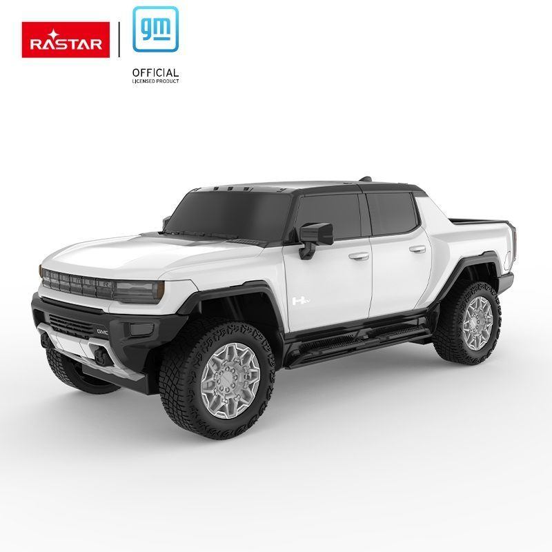 Hummer EV R/C skala 1:26 Rastar 93100 samochód sterowany biały - obrazek 4