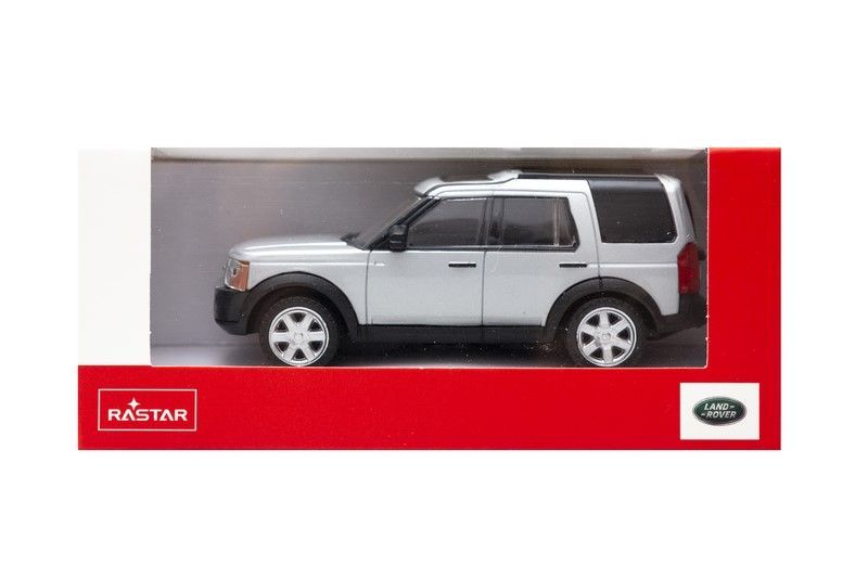 LAND ROVER LR3/DISCOVERY 3 Rastar 36700 1:43 srebrny - obrazek 2