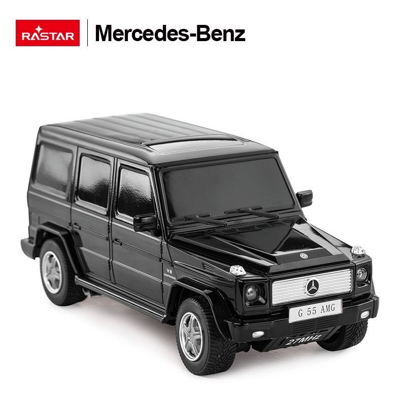 Mercedes-Benz G55 skala 1:24 Rastar 30500 samochód sterowany czarny - obrazek 5