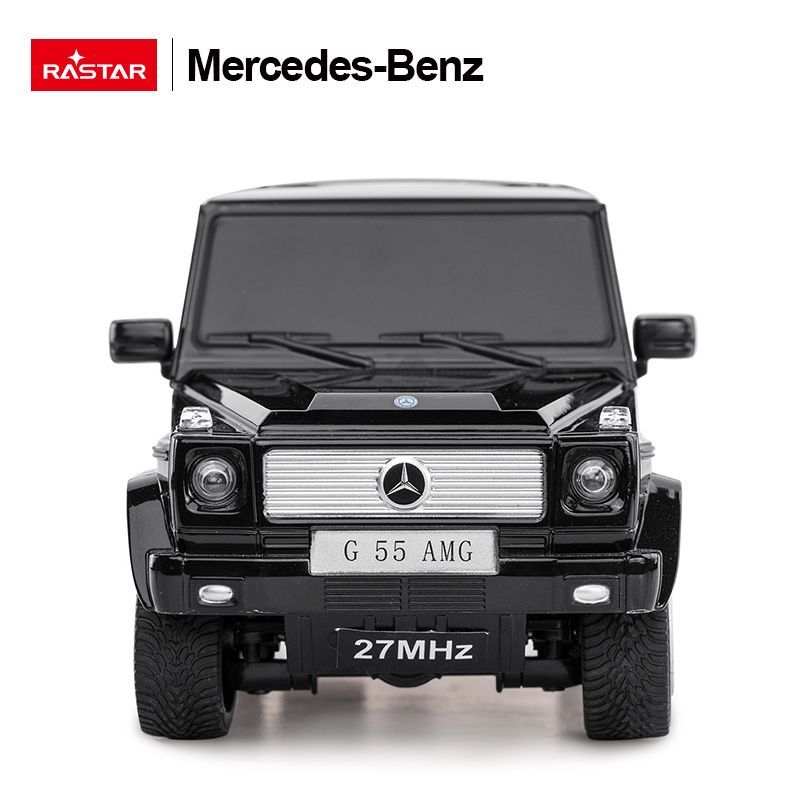 Mercedes-Benz G55 skala 1:24 Rastar 30500 samochód sterowany czarny - obrazek 6