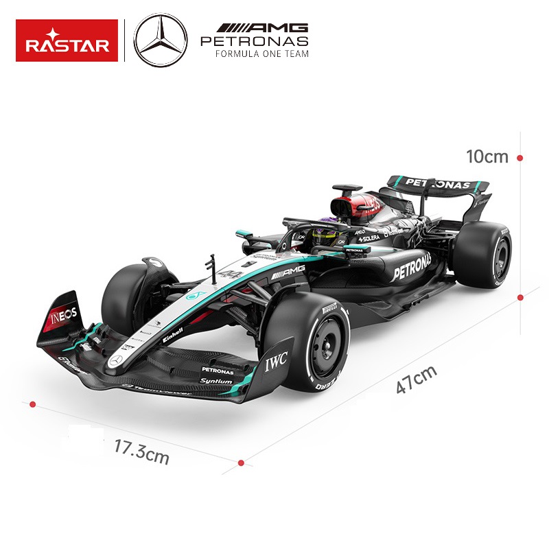 Mercedes AMG F1 W15 E R/C 1:12 Rastar 10250 - obrazek 6