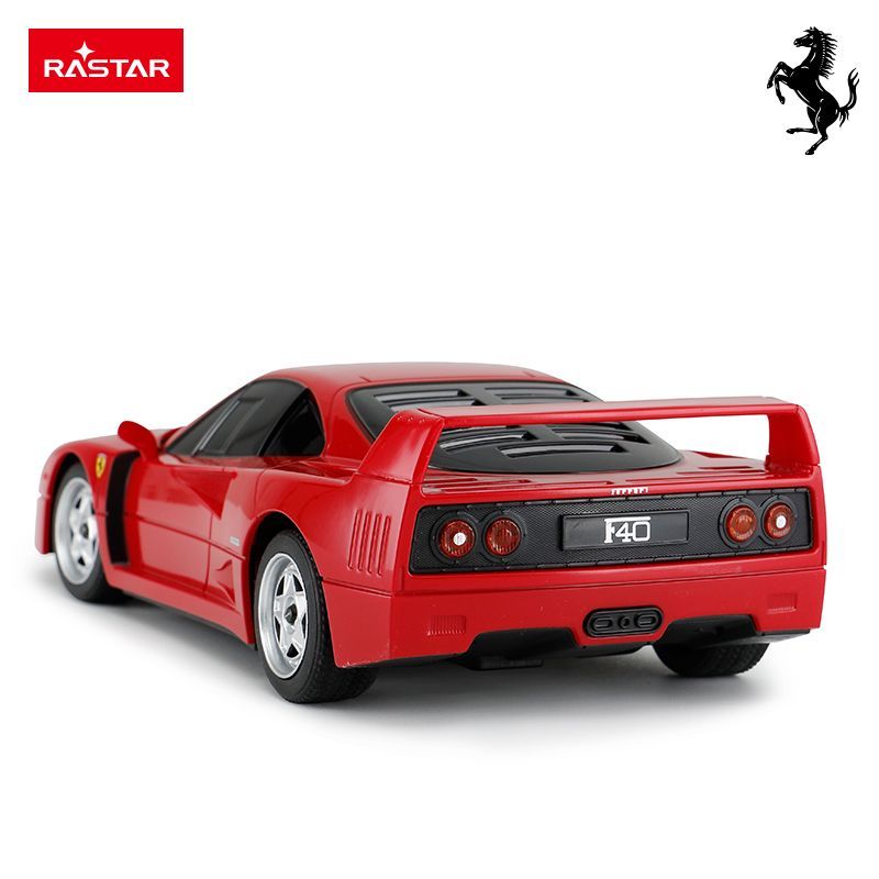 Ferrari F40 R/C skala 1:24 Rastar 78800 samochód sterowany czerwony - obrazek 9