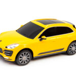 Porsche Macan Turbo skala 1:24 Rastar 71800 samochód sterowany żółty